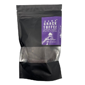 Dark Crack Toffee™ Superior Butter Caramel with Toasted Almonds & Dark Chocolate