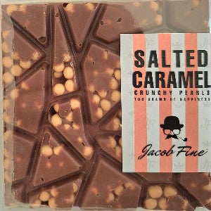 Salted Caramel Crunchy Pearls Milk Chocolate EU