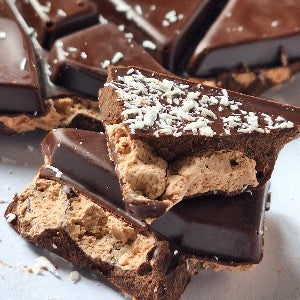 Премиальный темный шоколад и масляное печенье с кокосовым кремом, ЕС
