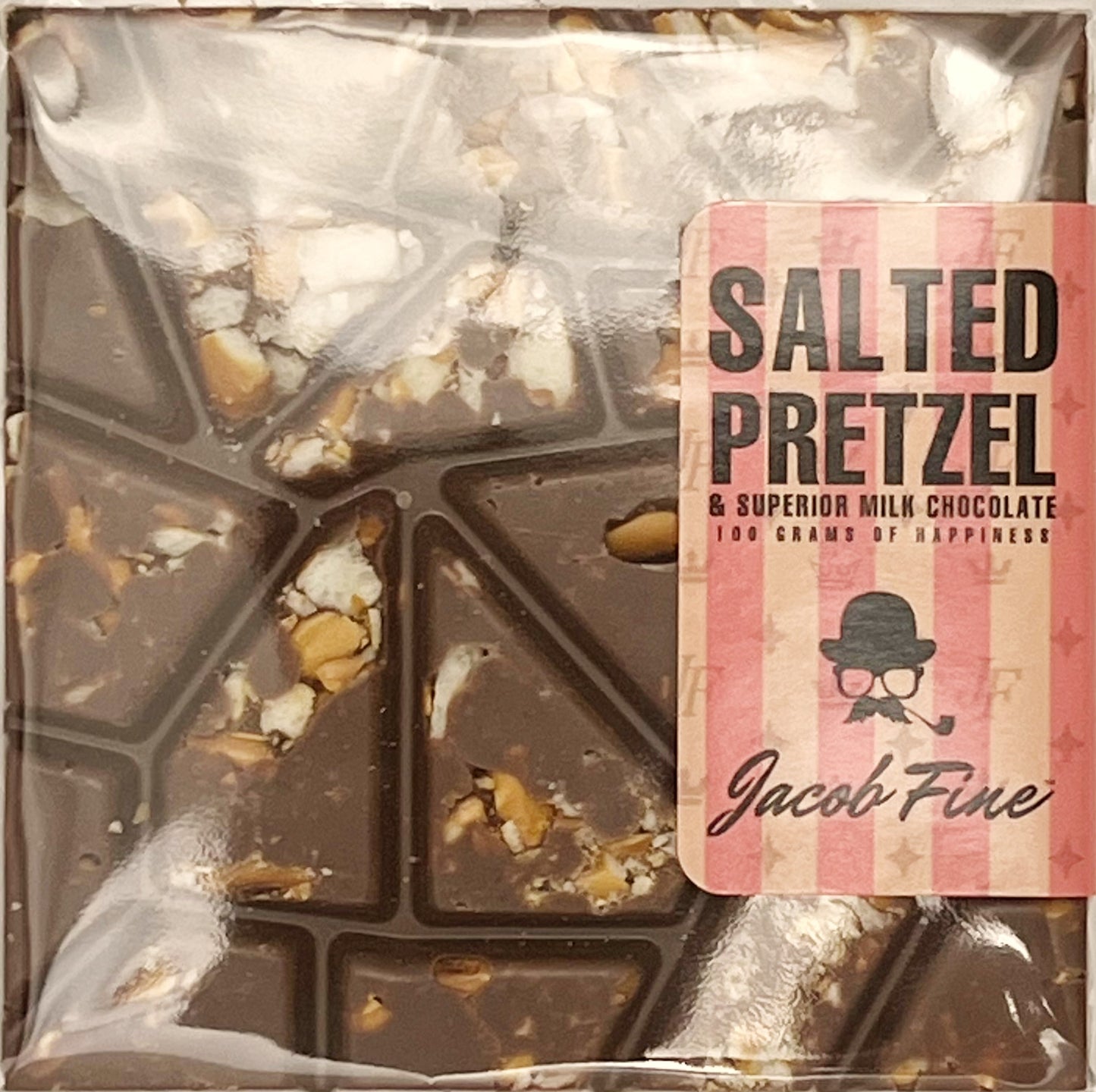 Bretzel salé de qualité supérieure et chocolat au lait USA